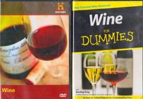 The History Channel : Wine : From Traditional Winemaking to the High Tech Methods Used Today , Wine For Dummies The Essential Wine Resource : Connoisseurs 2 Pack Gift Set