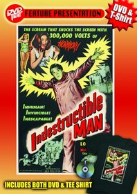 Indestructible Man DVDTee (Large)