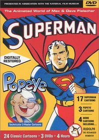 The Animated World of Max & Dave Fleischer: Superman / Popeye
