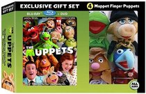 The Muppets Gift Set (Includes The Muppets Blu-Ray Combo Pack and 4 Muppet Finger Puppets)