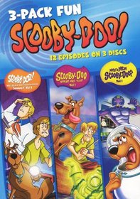 Scooby-Doo 3-Pack Fun (Mystery Incorporated Season 1 Vol. 1/Where Are You Vol. 1/What's New Vol. 1)