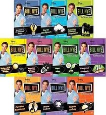 Bill Nye the Science Guy 10-Disc DVD Collection (Magnetism & Chemical Reactions, Earths Crust & Earthquakes, Flowers & Plants, Sun & Light Optics, Inventions & Do-It-Yourself Science, Planets & Gravity, Motion & Friction, Storms & Atmospheres, Digestion &