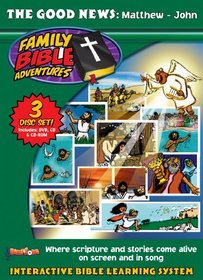 Family Bible Adventures: The Good News [Interactive DVD]
