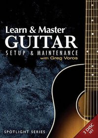 Learn & Master Guitar Setup And Maintenance 3-Dvd Set
