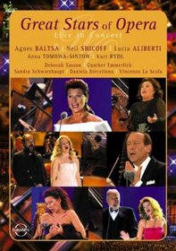 Great Stars of Opera / Shicoff, Aliberti, Baltsa, Tomowa-Sintow, Rydl, Barcellona, Sasson, Emmerlich, Schwarzhaupt,  La Scola