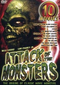 Attack of the Monsters 10 Movie Pack