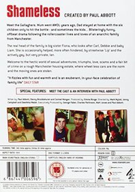 Shameless Series 1 UK Region 2 PAL DVD 2 Disk Set
