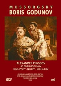 Mussorgsky - Boris Godunov / Kozlovsky, Pirogov, Nelepp, Mikhailov, Avdeyeva, Krivchenya, Nebolsin, Bolshoi Opera