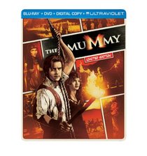 The Mummy (1999)  (Steelbook) (Blu-ray + DVD + Digital Copy + UltraViolet)