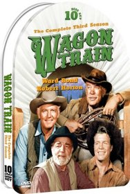 Wagon Train: The Complete Third Season - 37 Episodes - 10 DVD in an Embossed Collectible Metallic Tin!