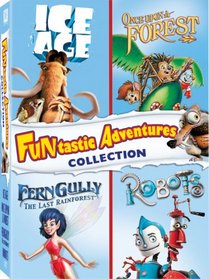 Funtastic Adventures Collection (Ice Age / Robots / FernGully - The Last Rainforest / Once Upon a Forest)