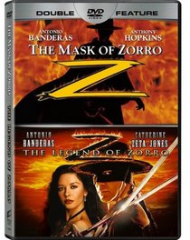 MASK OF ZORRO + LEGEND OF ZORRO Double DVD Feature Set (Both Great Movies together in 1 DVD Set) Antonio Banderas + Catherine Zeta-Jones