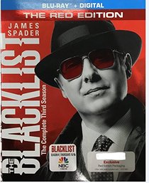 The Blacklist - The Complete Third Season - The Red Edition (Blu Ray + Digital)