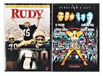 Football Drama DVD Bundle Rudy & Any Given Sunday 2-Movie Set