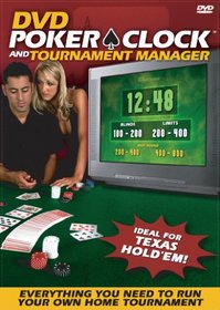 DVD Poker Clock and Tournament Manager