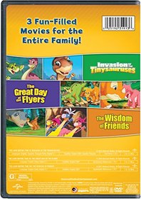 The Land Before Time XI-XIII 3-Movie Family Fun Pack (Invasion of the Tinysauruses / The Great Day of the Flyers / The Wisdom of Friends)