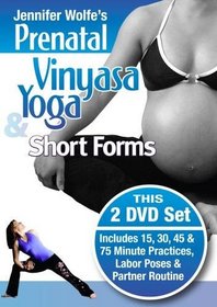 Prenatal Vinyasa Yoga & Short Forms 2 DVD Set