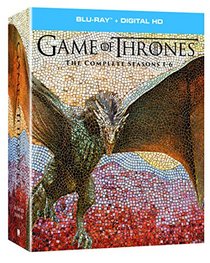 Game of Thrones: The Complete Seasons 1-6 + Digital HD [Blu-ray]