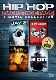 Hip Hop Backstage Pass: Four-Movie Collection (Jay-Z: Fade to Black / Wu Tang Clan: Wu / Tupac: Resurrection /  50 Cent: Get Rich or Die Tryin')