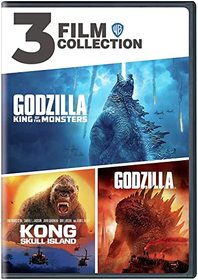 Godzilla/Godzilla: KOTM/Kong: Skull Island (DVD)