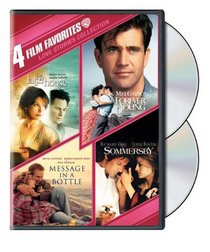 Four Film Favorites: Love Stories Collection (The Lake House / Forever Young / Message in a Bottle / Sommersby)