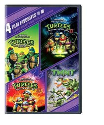 4 Film Favorites: Teenage Mutant Ninja Turtles Collection