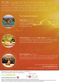 Solar: Energise & Inspire Yoga with Tara Lee - New for 2017