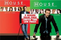 House: Season Three & Four (9pc) (Ws Sub Ac3)