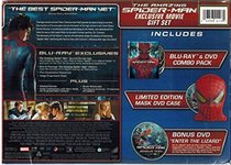 The Amazing Spider-Man Limited Edition Blu-Ray DVD Gift Set with Spidey Mask Case & Bonus Disk