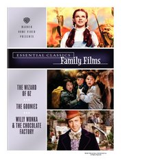 Essential Classics - Family Films (The Wizard of Oz / The Goonies / Willy Wonka and the Chocolate Factory)