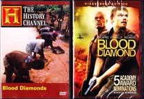 The History Channel : Blood Diamonds , Blood Diamond the Movie Starring Dicaprio : 2 Pack