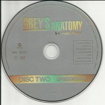 Grey's Anatomy Season 4 Disc 2 Replacement Disc!