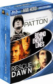 War Hero Collection (Behind Enemy Lines / Patton / Rescue Dawn) [Blu-ray]