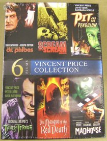 Vincent Price Collection - 6 Films (The Abominable Dr. Phibes/Scream and Scream Again/Pit and the Pendulum/Tales of Terror/The Masque of Red Death/Madhouse)