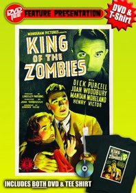 King of the Zombies DVDTee (Large)