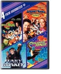 4 Film Favorites: Space Jam, Looney Tunes Back In Action/ Funky Monkey and Osmosis Jones