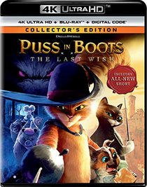 Puss in Boots: The Last Wish - Collector's Edition 4K Ultra HD + Blu-ray + Digital [4K UHD]