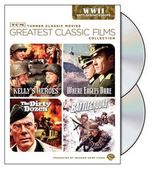 TCM Greatest Classic Films Collection: World War II - Battlefront Europe (Kelly's Heroes / Where Eagles Dare / The Dirty Dozen / Battleground)