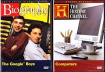 The History Channel Modern Marvels Computers , Biography The Google Boys : Online Internet 2 Pack