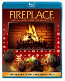 Fireplace and Melodies for the Holidays [Blu-ray]