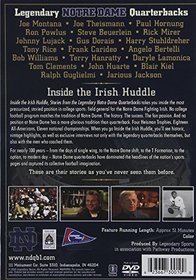 Inside the Irish Huddle: Stories from ND Quarterbacks TM0211