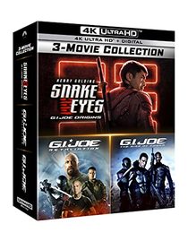 Snake Eyes: G.I. Joe Origins 3-Movie Collection [4K UHD]