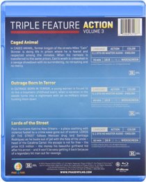 Action Triple Feature Volume 3 (Blu-Ray)