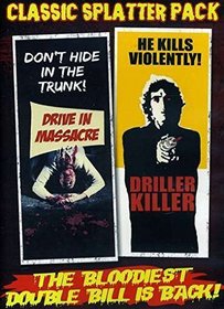 Classic Splatter Pack (The Drive-in Massacre/The Driller Killer) by Various