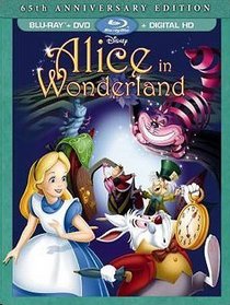 Disney's Alice in Wonderland 65th Anniversary Bluray/DVD