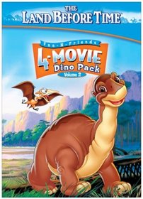 The Land Before Time - 4 Movie Dino Pack (Volume 2)