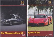 The Mercedes Benz , Sports Cars Covering The History Of The Jaguar , Porsche , Corvette & Ferrari : The History Channel Cool Cars 2 Pack