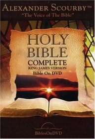 Holy Bible: Complete King James Version Bible on DVD narrated by Alexander Scourby
