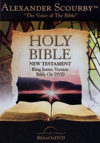 New Testament King James Version Bible on DVD