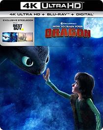 How to Train Your Dragon (Limited Edition Steelbook) [4K Ultra HD + Blu-ray + Digital HD]